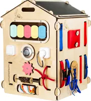 Activity board BusyKids domeček natura