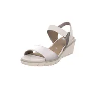 Ara Da.-Sandale Damenschuhe Sandalen Flach Sandale Weiß, Schuhgröße:EUR 40 | UK 6.5