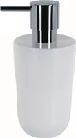 Spirella Seifenspender "Cocco" Flüssigseifen-Spender, Fassungsvermögen 7,5 x 7,5 x 16,5 cm - 300ml - Weiß