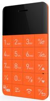 Elari CardPhone 2G 1GB, 1.10", Single SIM Kreditkartengröße Orange NEU