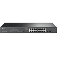 TP-Link TL-SG2218P, L2/L2+, Gigabit Ethernet (10/100/1000), Power over Ethernet (PoE), Rack-Einbau, 1U