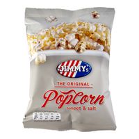 Jimmy's Popcorn süß Salz Mini-Tasche 21 Taschen x 22 Gramm