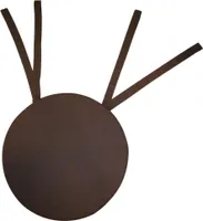 Rundes Stuhlkissen aus Baumwolle 40 cm