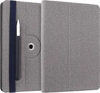 Drehbare Flip-Cover Universal Tablets 9-11' Grau