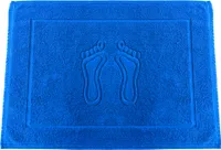 650 g/m² Premium Gewicht Badematte nr 20 blau Badvorleger 100% Baumwolle Duschvorlage