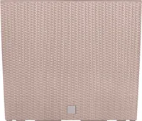 Doniczka z wkładem mocca wzór ratanu RATO CASE DFC600T-S433