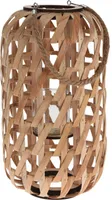 PROGARDEN Lampáš na sviečku drevený 47 cm KO-435103010