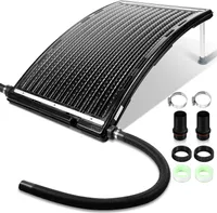 Solarheizung Wärme Poolheizung Pool Wassererwärmer Sonnenkollektor schwarz