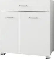 ML-Design skříň na prádlo, 75x78,5x45 cm, bílá, z MDF