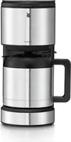 WMF Aroma Thermo Stelio, freistehend, Schwarz, Edelstahl, Tropfen, Gemahlener Kaffee, Kaffee, 1l
