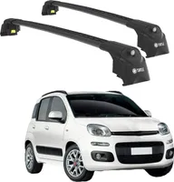 TURTLE STREŠNÝ NOSIČ AIR-2 , Čierna FIAT PANDA 319 2012 - 2024 (HATCHBACK)