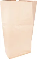 Franz Mensch Abfallsäcke aus Papier, braun, 80 l, 55 x 85 x 20 cm, ohne Aufdruck, 100 Stück