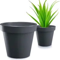 Doniczka Lofly antracyt 24,5 cm