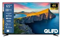 Telefunken QU65K800 65 Zoll QLED Fernseher / Smart TV (4K Ultra HD, HDR Dolby Vision, Triple-Tuner, Bluetooth) - 6 Monate HD+ inklusive