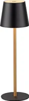 Selltec LED Tischlampe Akku Outdoor Up & Down Lichtaustritt, USB, Dimmbar Touchdimmer schwarz messing Indoor, Outdoor 19250-16ST, 19250-18ST, 19250-40ST, 19250-43ST, 19250-68ST