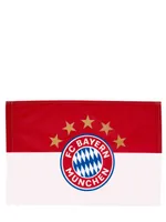 FC Bayern München Fahne 5 Sterne Logo 150x100 cm