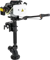 štvortaktný závesný motor, 55 cm3, výkon 2,9 kW, čierny