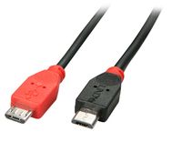 Lindy USB 2.0 Kabel Typ Micro-B/Micro-B M/M OTG 1m