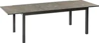 Merxx Polovysouvací stůl 180/250 x 100 cm - hliníkový rám grafitový s deskou s digitálním potiskem