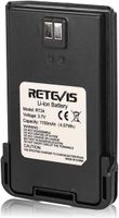 Retevis RT24 Funkgerät Akku Original Li-Ion Akku 3.7V 1100mAh für Retevis RT24 Walkie Talkies (1 STK.)