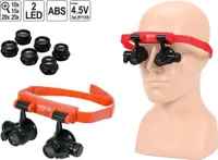 Yato YT-73840 Lupa de a zvětšovací sklo 10x černá, oranžová