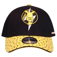 Czapka snapback Pokémon z naszywką Pika, oficjalnie licencjonowana, z regulacją rozmiaru i stylowa dla fanów Pikachu i odzieży ulicznej