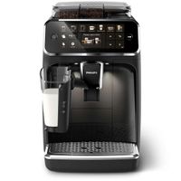 Philips Kaffeevollautomat 5400 Series, 12 Kaffeespezialitäten, LatteGo Milchsystem, Touchdisplay, Schwarz (EP5441/50)