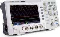 Osciloskop 100MHz šírka pásma, 4 kanály, vzorkovacia frekvencia 1GS/s, 7-palcový LCD displej s vysokým rozlíšením