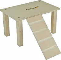 Elmato 10557 Nager-Hochsitz Hochstand Unterstand Etage für Nager, montiert, 28x18x16cm
