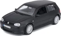 Maisto 31290 - Model auta - Volkswagen Golf R32 (matná čierna, mierka 1:24)