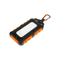 Xtorm Solární nabíječka 10 000 XTORM Barva výrobku: černá, oranžová, Technologie baterie: Lithium Polymer (LiPo), Kapacita baterie: 10000 mAh, Počet současně připojených zařízení (max.): 2, Zdroj nabíjení: Solární, USB, Vstupní rozhraní: USB typ A, Rychlé nabíjení: Ano