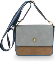 Pip Studio Fenna Cross Body Flap Small Farbe Blue Größe 19x6x16 cm