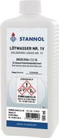 STANNOL Lötwasser 500ml Flasche DIN/EN29454-1 Typ 3.1.1.A F-SW12 z.Weichlöten