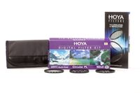 HOYA Digital Filter Kit II 67mm 1x UV 1x ND8 1x CPL