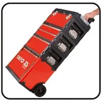 Yato YT-09102, Przybornik, Aluminium, Metal, Plastik, Czarny, Czerwony, 45 kg, 520 mm, 320 mm