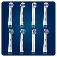 Oral-B Aufsteckbürsten - 3D White CleanMaximizer - 8er Pack (FFU) - weiß