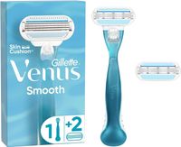 Gillette for Women Venus Rasierer Smooth 1 Handstück + 2 Klingen