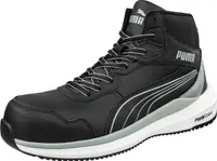 Puma Sicherheitsstiefel Zoom black mid S3S nach EN ISO 20345:2022 S3S ESD FO HRO SR schwarz  Größe 43