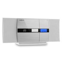 oneConcept - kompaktný stereo systém, Bluetooth, CD, rádio, AUX, budík, MP3/SD