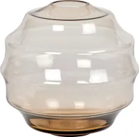Lambert Kokon Glasvase vanila H 19,5 cm D 20,5 cm 17468