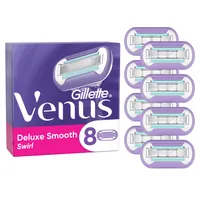 Gillette Venus Deluxe Smooth Swirl Systemklingen 8er Pack