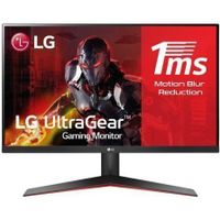 LG 24MP60G-B 24", IPS, FHD, 1920 x 1080, 16 : 9, 1 ms, 200 cd/m², čierna, počet portov HDMI 1