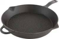 grillpfanne 28 x 5 cm Gusseisen schwarz