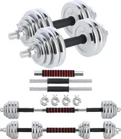 HMS STC30 Chrom Kurzhantel 2 x 15 kg