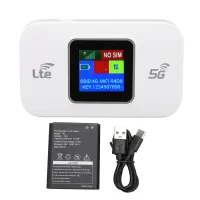 4G LTE WiFi modem Professional 300Mbps Vysokorýchlostný farebný displej 4G mobilný WiFi router pre mobilný telefón Laptop Tablet