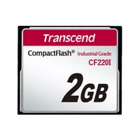 Transcend 2GB CF, 2 GB, Kompaktflash, 40 MB/s, 42 MB/s, Schwarz