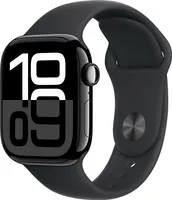 Apple Watch Series 10 (GPS + Cellular) 42mm hliníkové diamantově černé se sportovním náramkem M/L černé