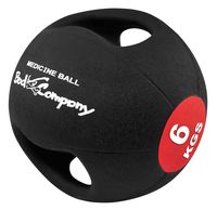 Pro-Grip. Medizinball Gymnastikball 6Kg Fitness medicine Ball mit Griffen Griff