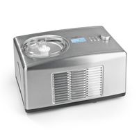 Eismaschine Kompressor 1,5L Eiscreme Frozen Joghurt Sorbet -20°C Edelstahl 150W