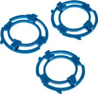 vhbw 3x Scherkopfhalter kompatibel mit Philips S5130, S5075, S5077, S5079, S5000, S5080, S5013, S5100, S5082, S5050, S5110, S5070 Rasierer, blau